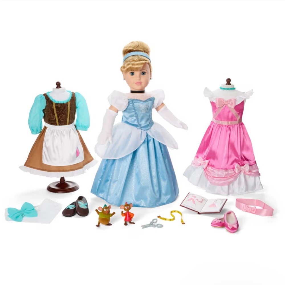 American Girl ® Disney Princess Cinderella 18-inch Doll Complete Set